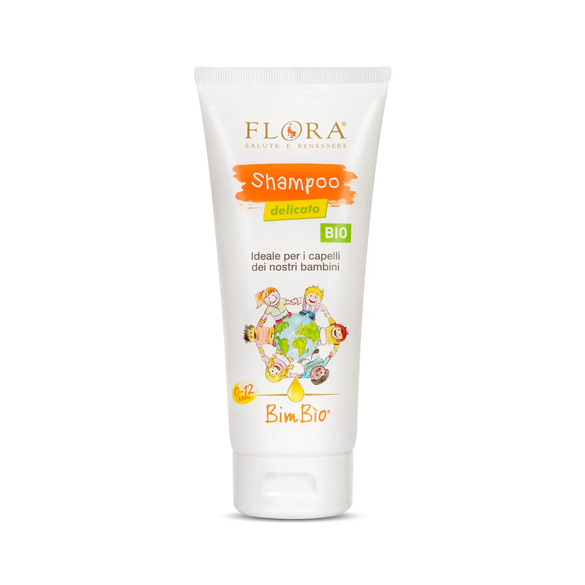 FLORA BimBìo Shampoo Delicato 200 ml BIO-BDIH