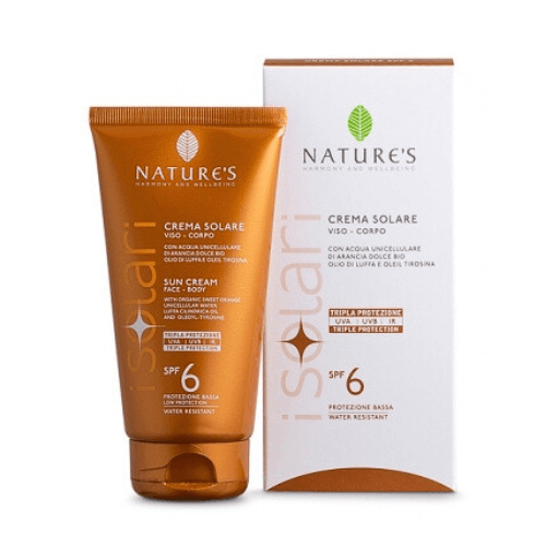 NATURE'S Crema Solare Viso Corpo SPF 6 - 150ml