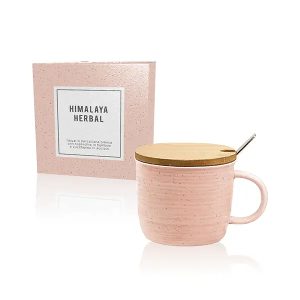 HIMALAYA Tazza Puntini rosa