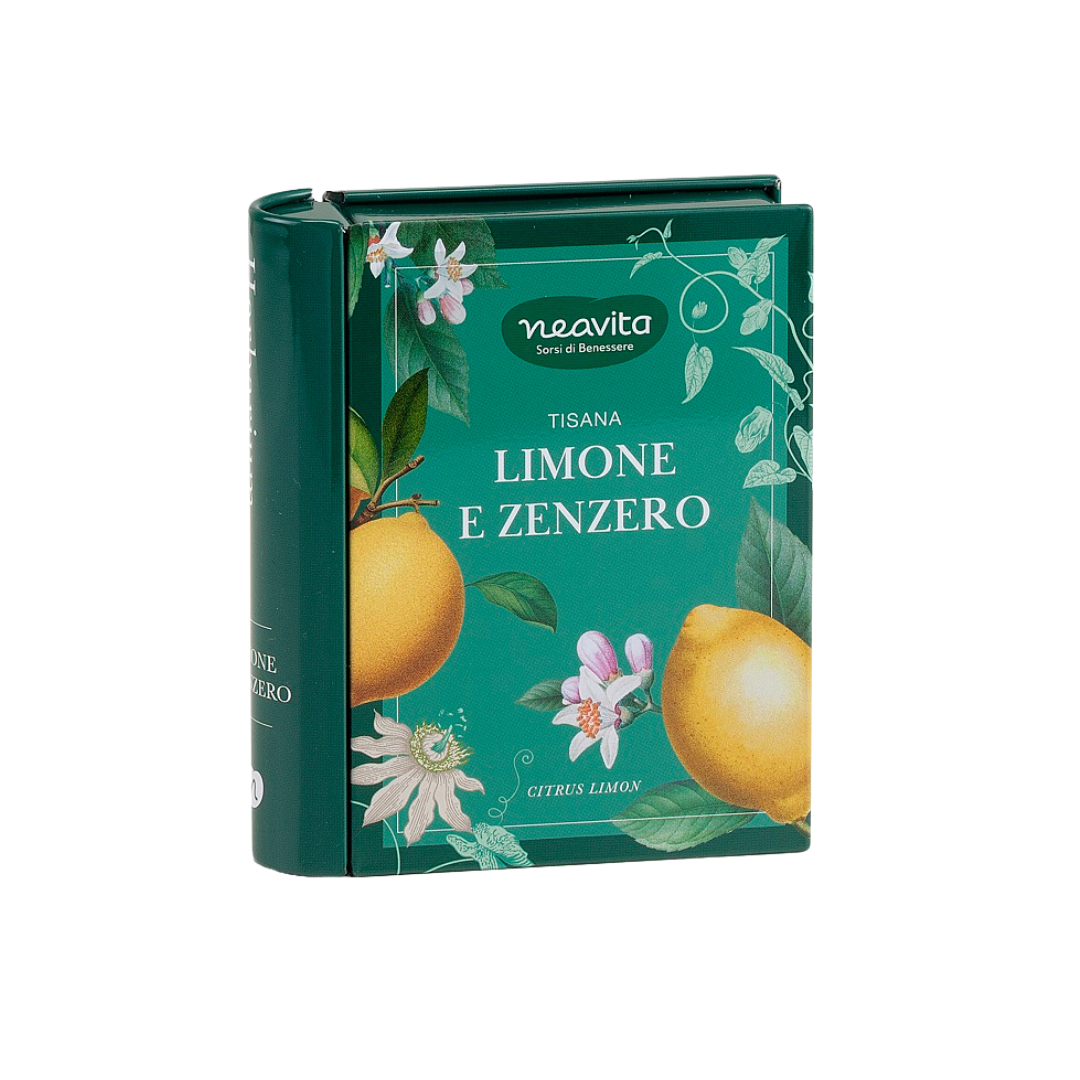 NEAVITA Tisana Limone e Zenzero Bio - 5 Filtri