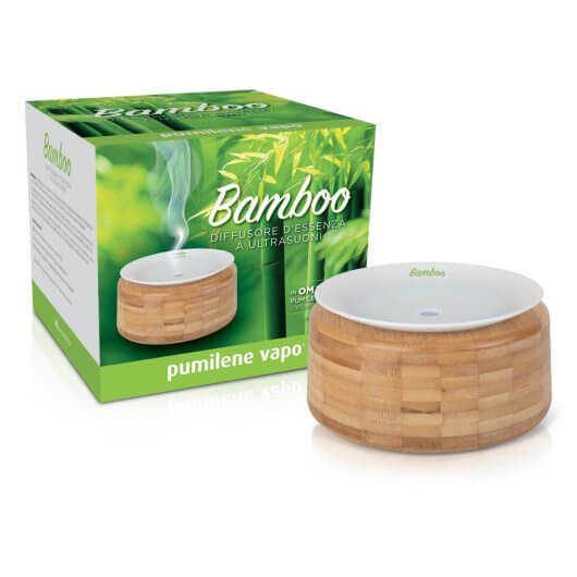 PUMILENE Diffusore ad Ultrasuoni Bamboo