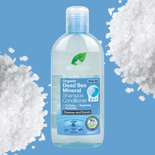 Dr. Organic Shampoo & Balsamo Sali del Mar Morto 265ml