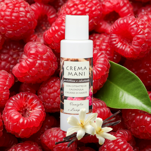 Crema Mani Vaniglia e Lampone 100ml